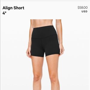 Lululemon shorts